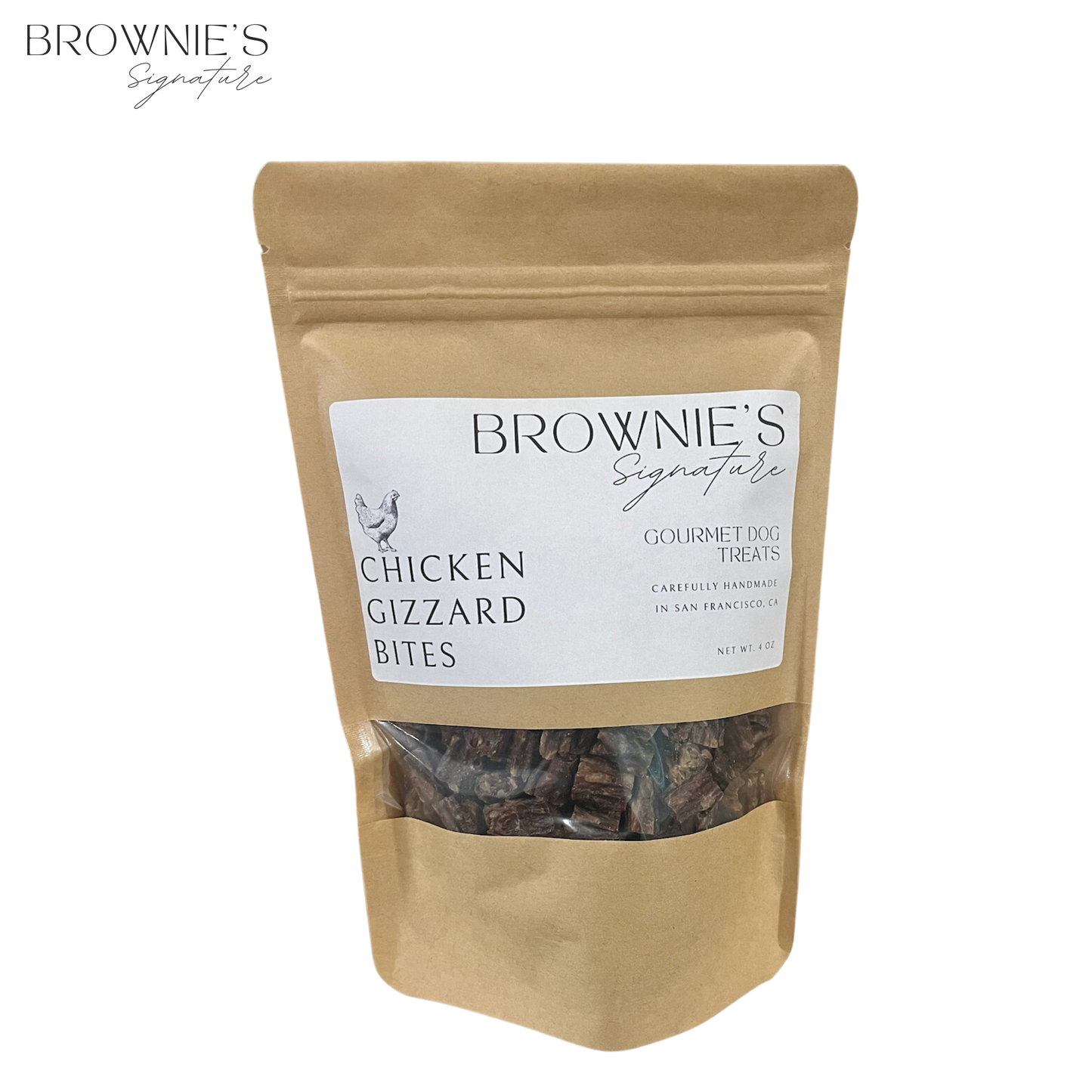 Chicken Gizzards & Rice Bites - 4 Oz Package