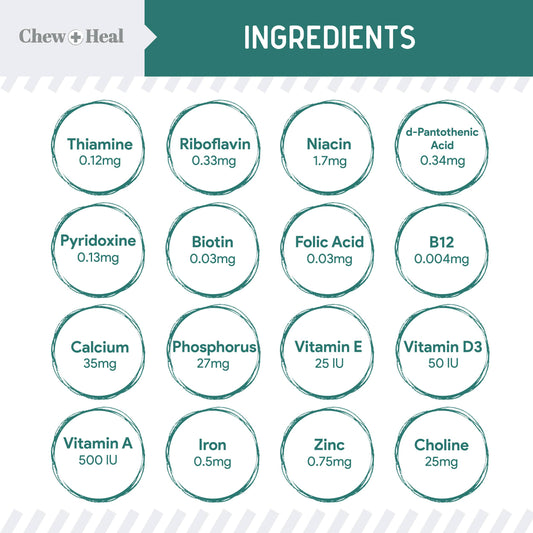 Essential 12-in-1 Multivitamin Soft Chews for Dogs