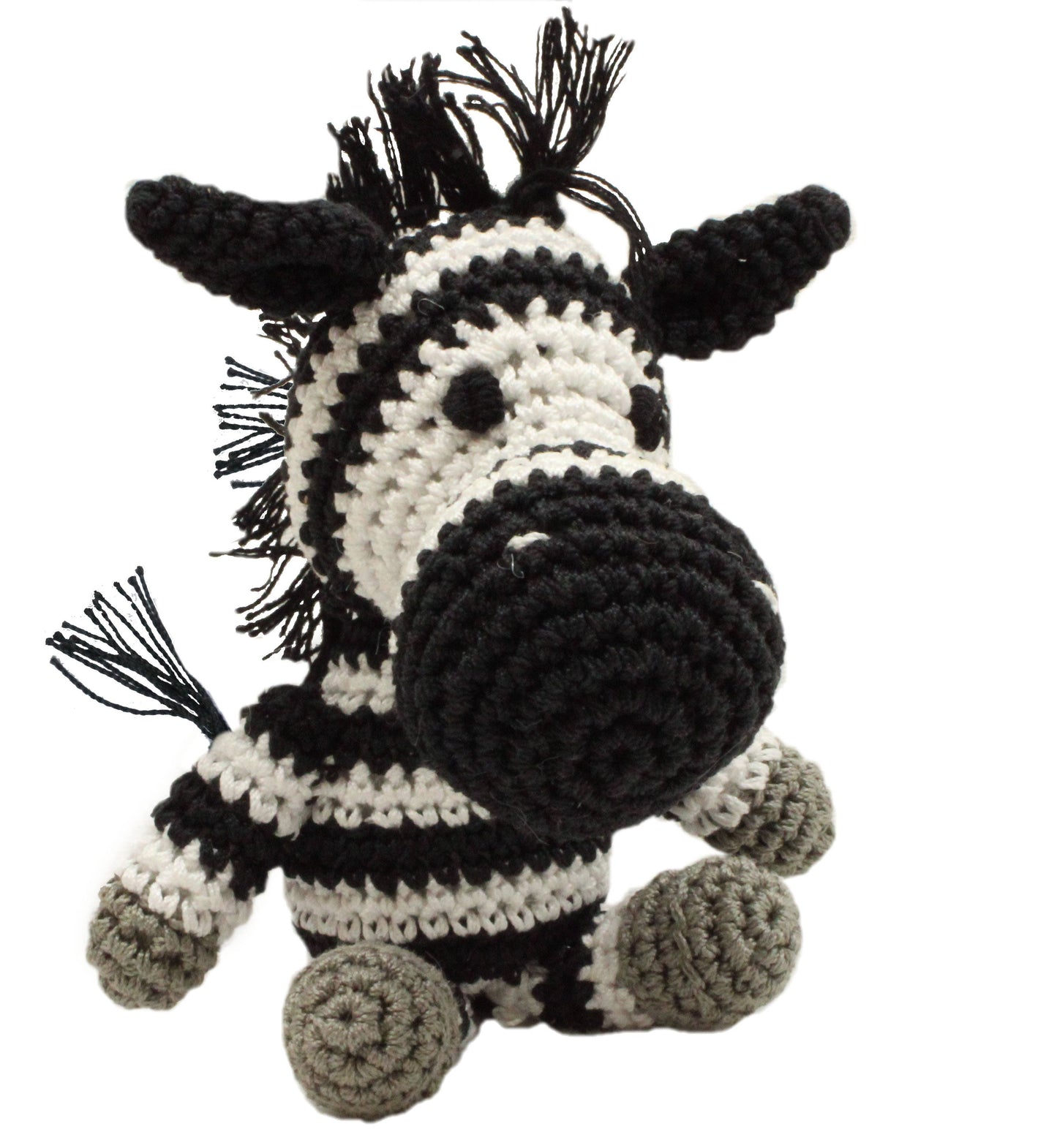 Knit Knack-New Animal Organic Cotton Pet Toys: King Cuddles the Lion