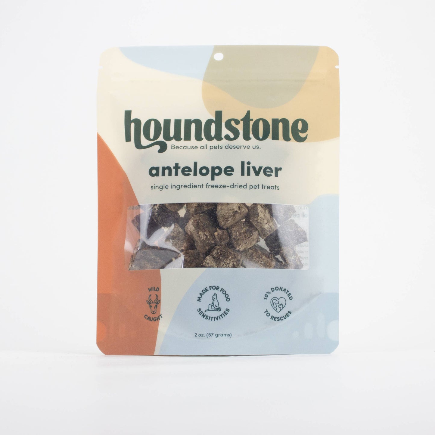 Antelope Liver Freeze-Dried Pet Treats 2oz (Case of 12)