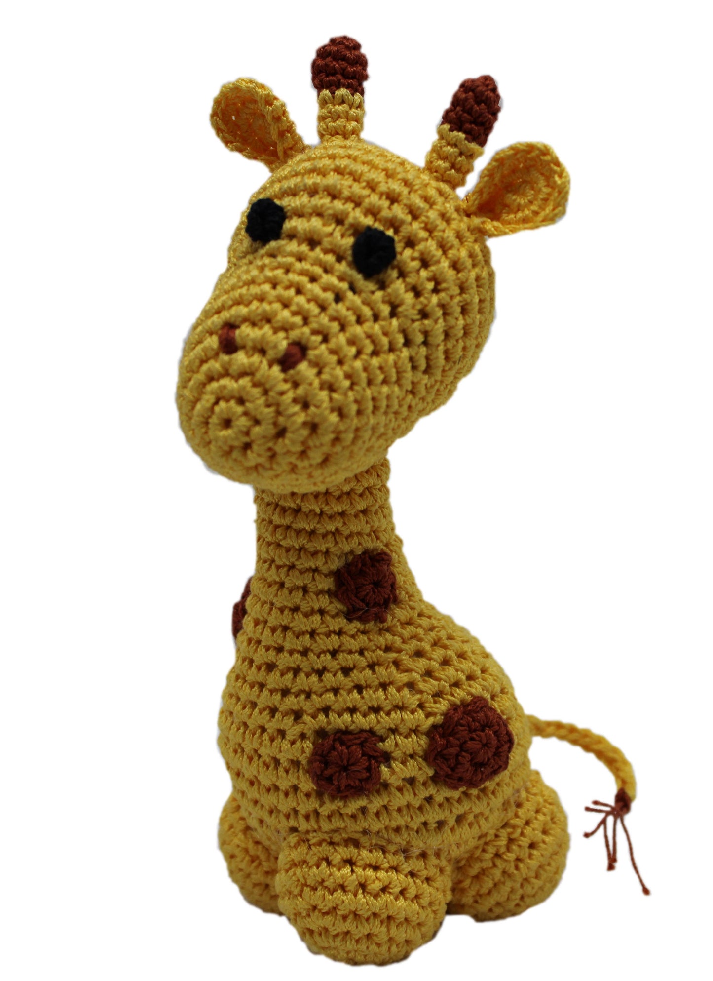Knit Knack-New Animal Organic Cotton Pet Toys: King Cuddles the Lion