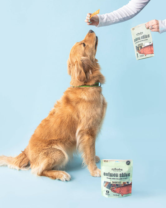 Salmon Skins Smoked Jerky - 3oz - Dog & Cat Treats