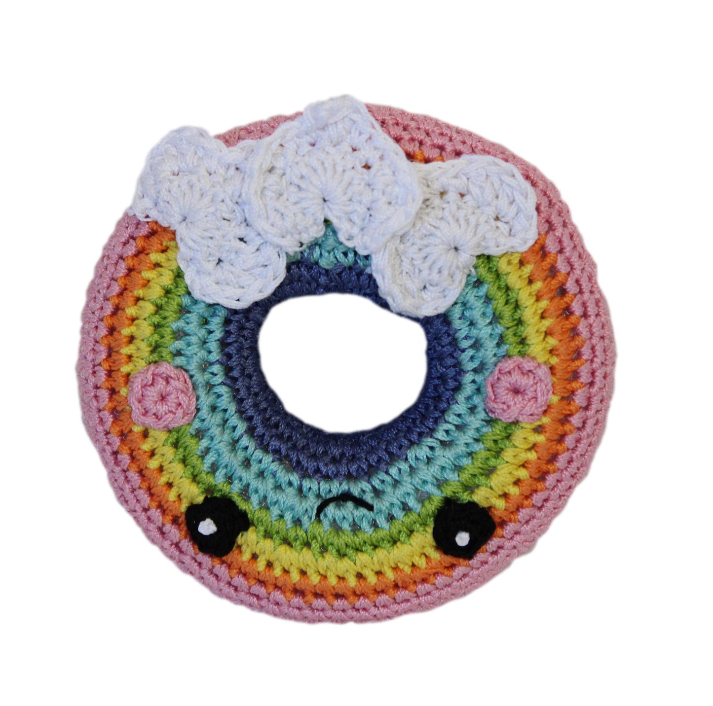 Knit Knack Sweet Tooth Toy Collection Organic Cotton Small D: Mocha Grande