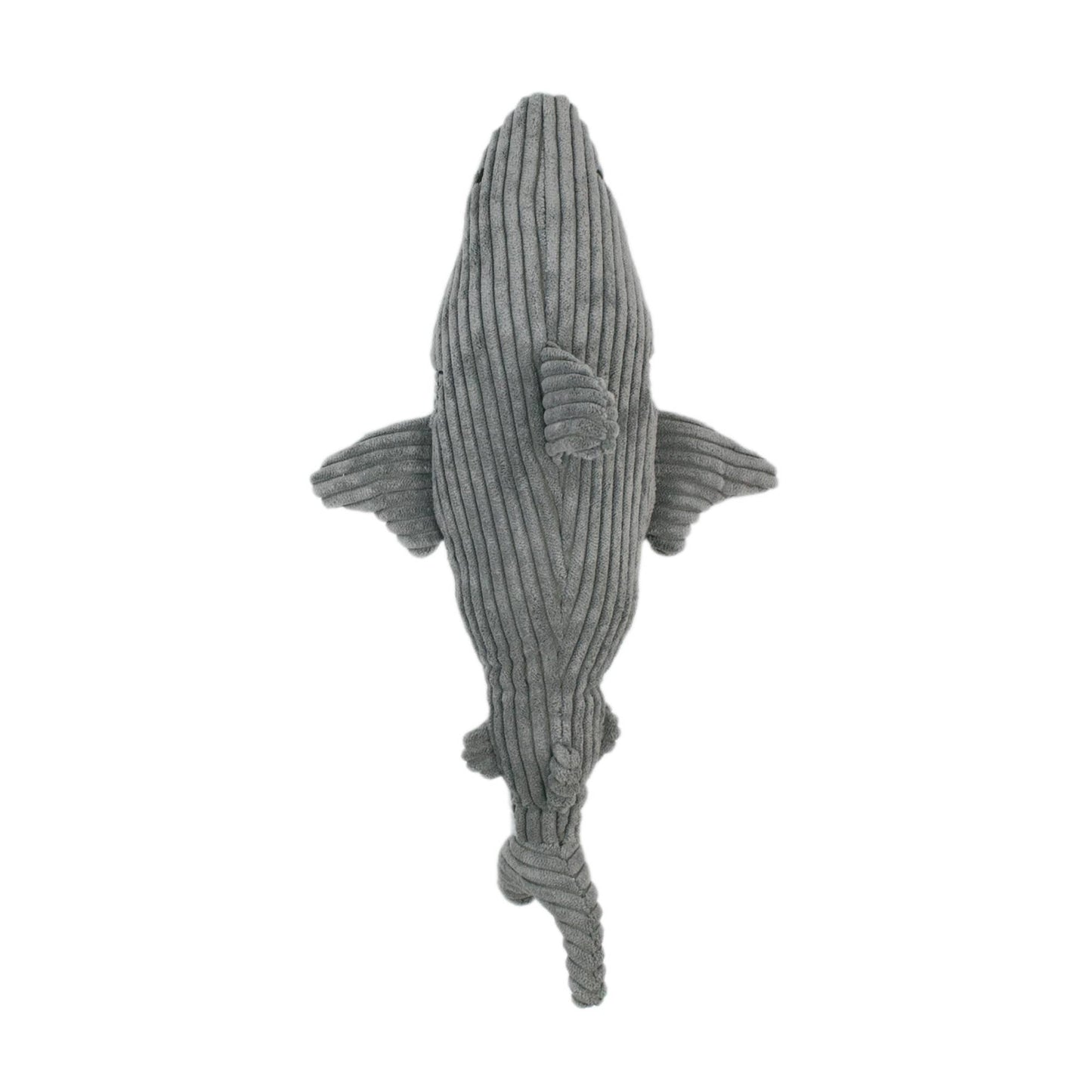 Tall Tails Crunch Plush Shark Dog Toy - 14"