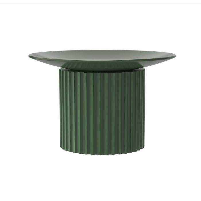Teeth Party Elevated Feeders: Teeth Party Bowl / Moss Green
