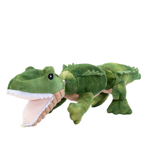 Tall Tails Gator Jointed Shake Play Dog Toy