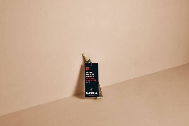 Dog Chew Made of Red Deer Antlers.: English / M