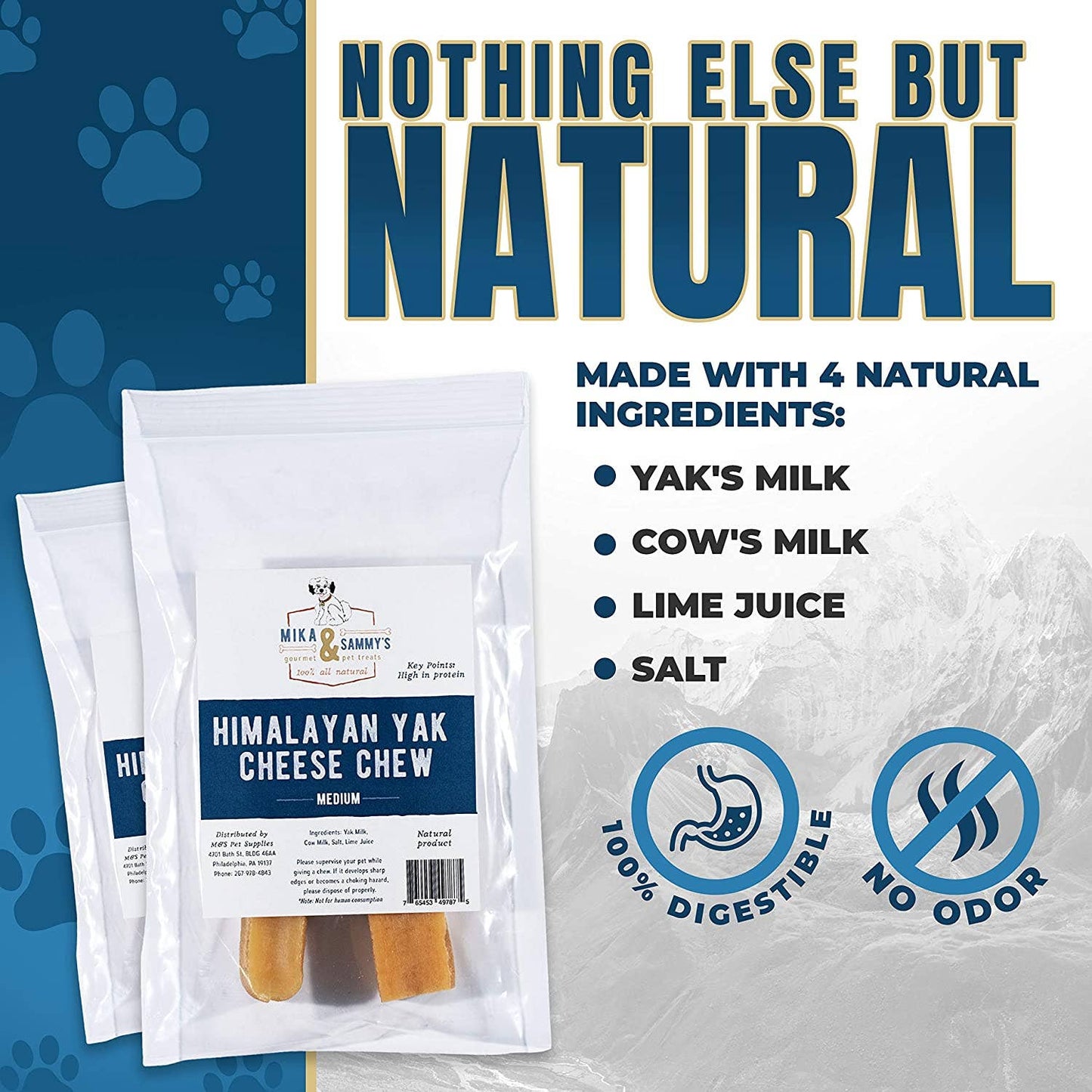 Himalayan Yak Cheese Chew - Small