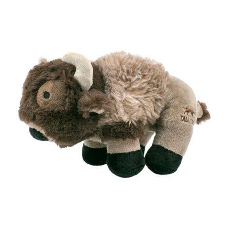 Tall Tails Plush Buffalo Squeaker Toy 9"