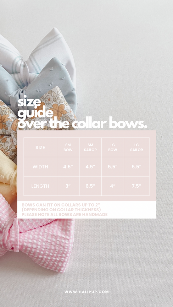 Halipup Blue Swiss Dot-Bow Ties