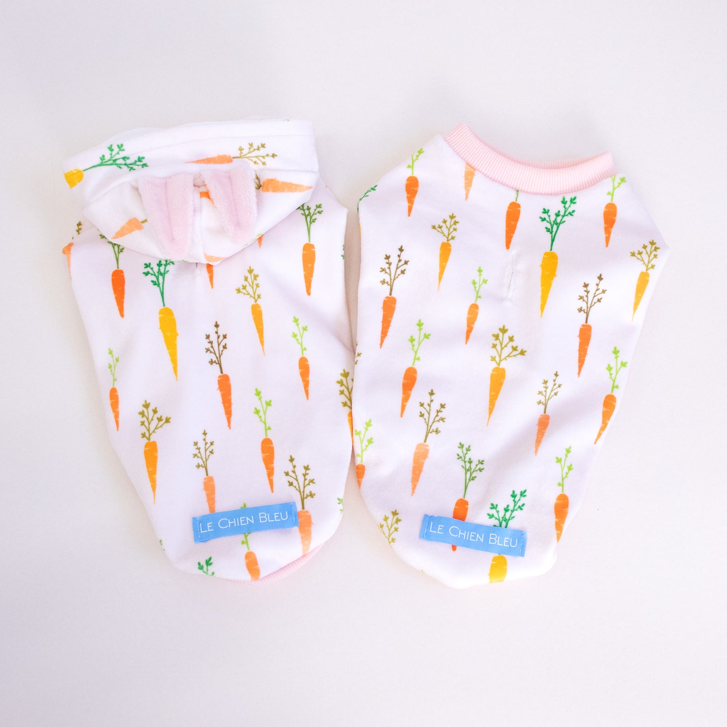 Carrot Bunny Hoodie & Top (made-to-order)