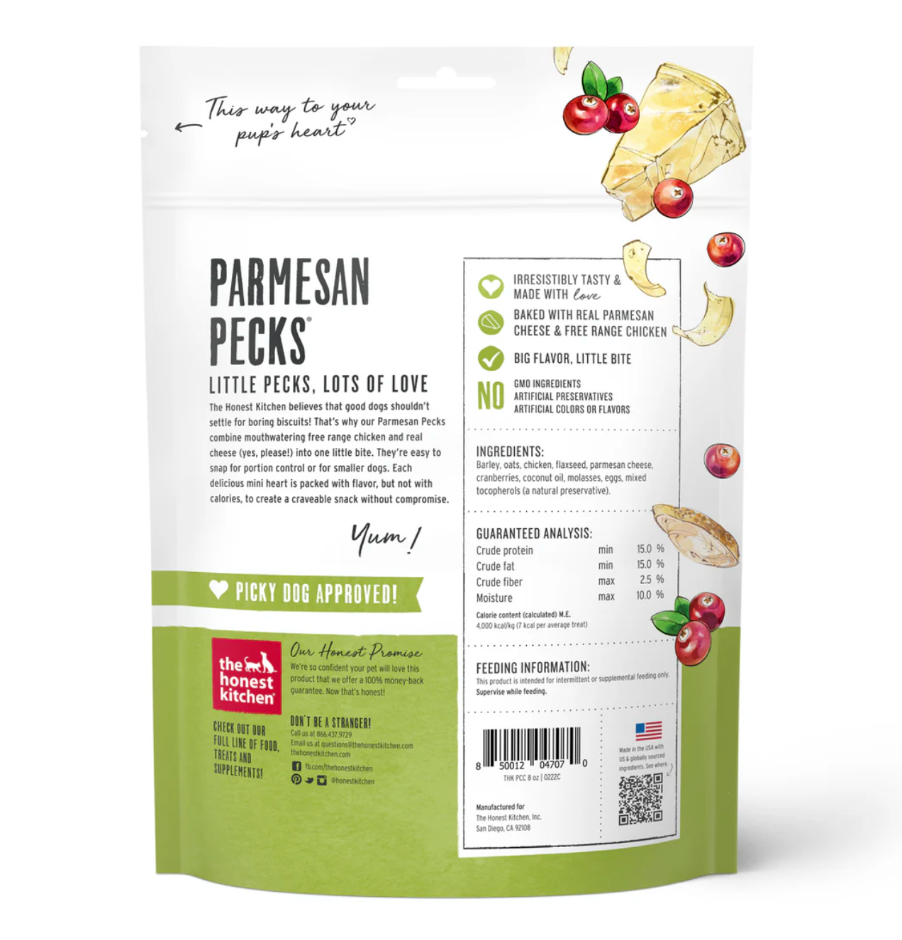 Parmesan Pecks Chicken & Cranberry