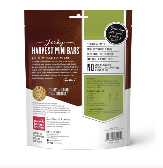 Chicken Jerky Harvest Bars