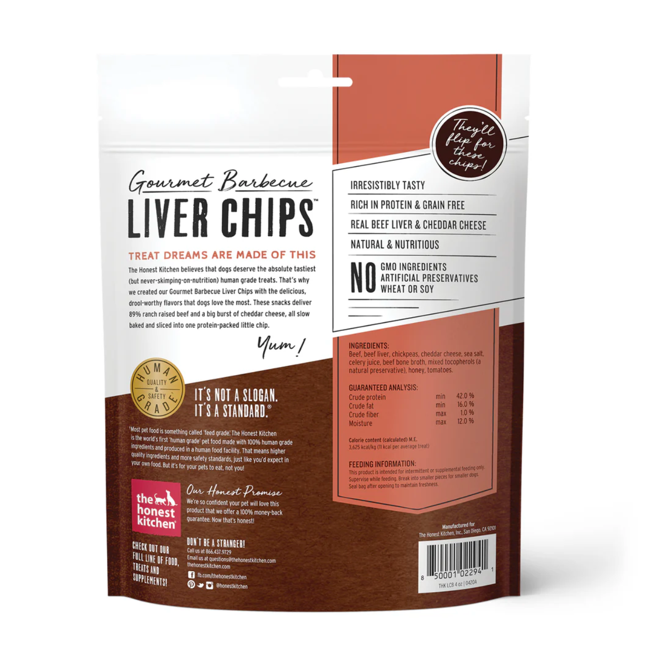 Gourmet Beef Liver & Cheddar Chips