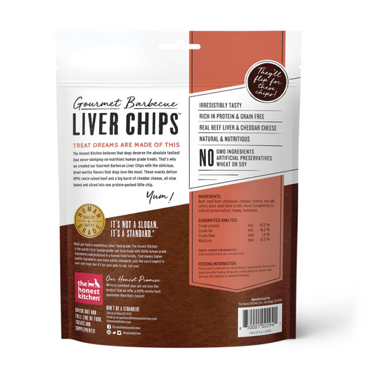 Gourmet Beef Liver & Cheddar Chips