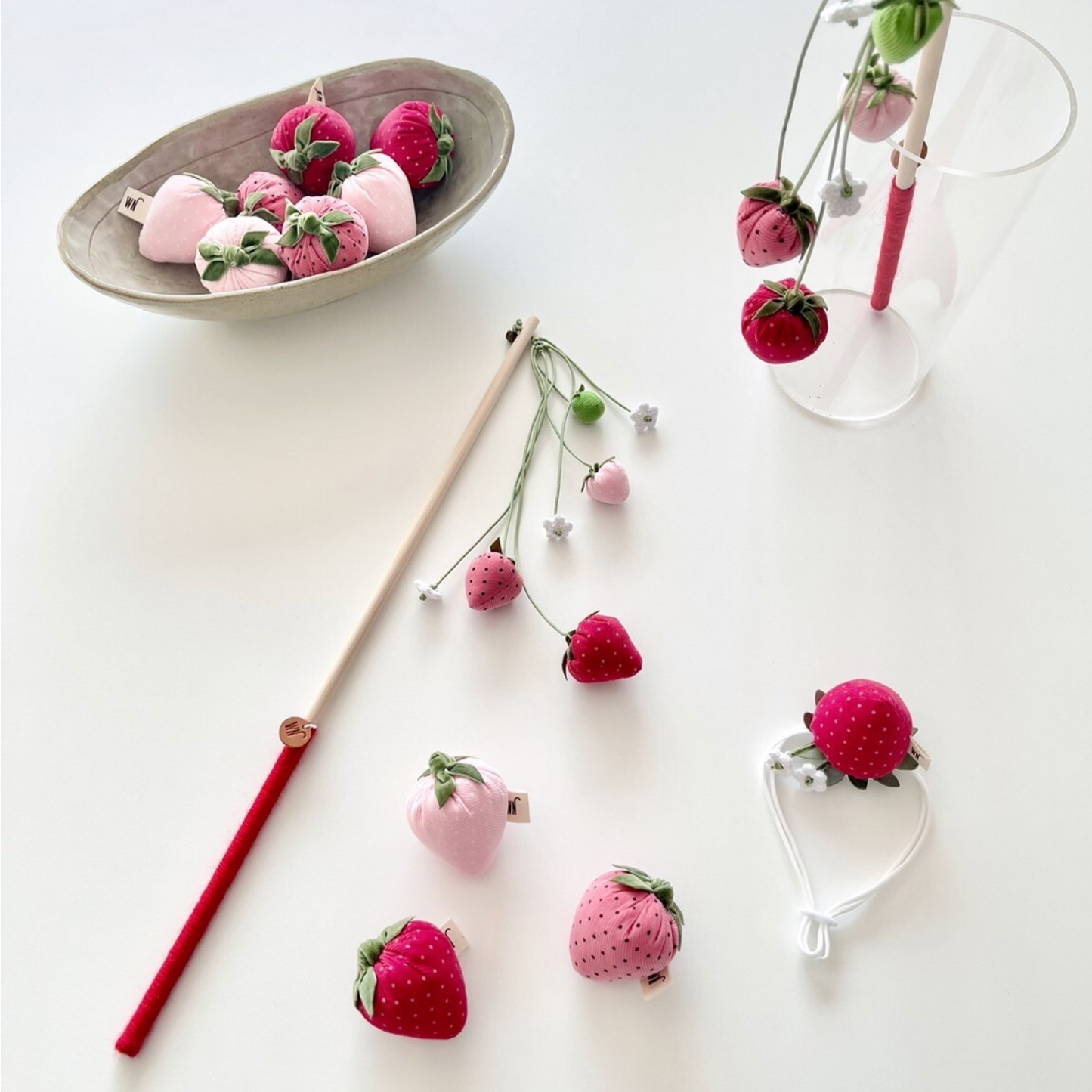 Strawberries (Set of 3)
