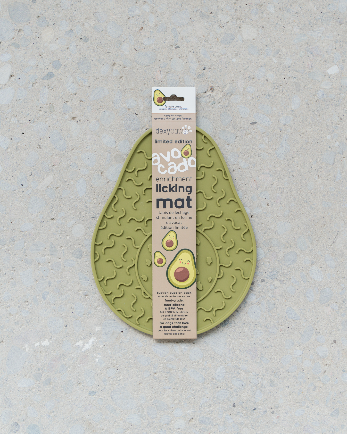 Avocado Enrichment Licking Mat
