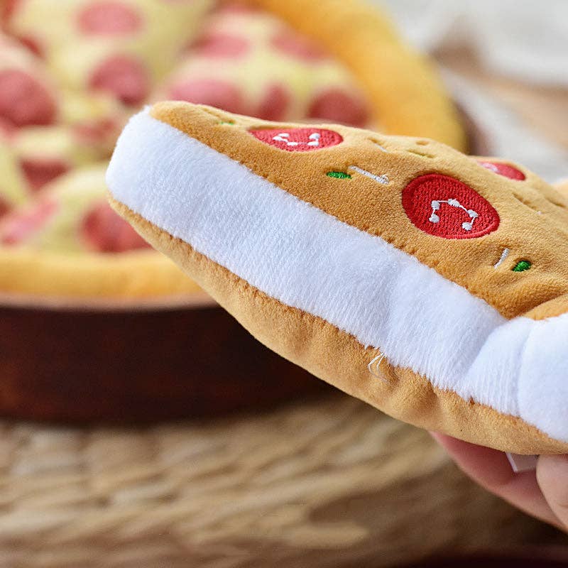 Petkin - Pizza Dog Toy: Pizza