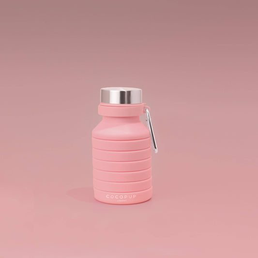 Collapsible Water Bottle - Pink