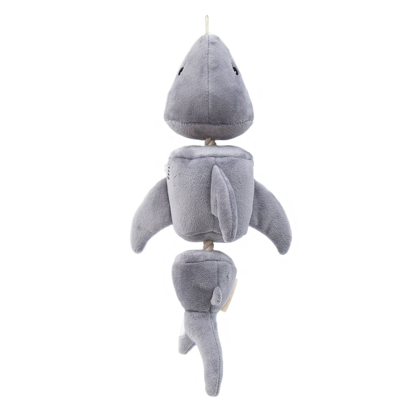 Tall Tails Shark Jointed Shake Play Dog Toy