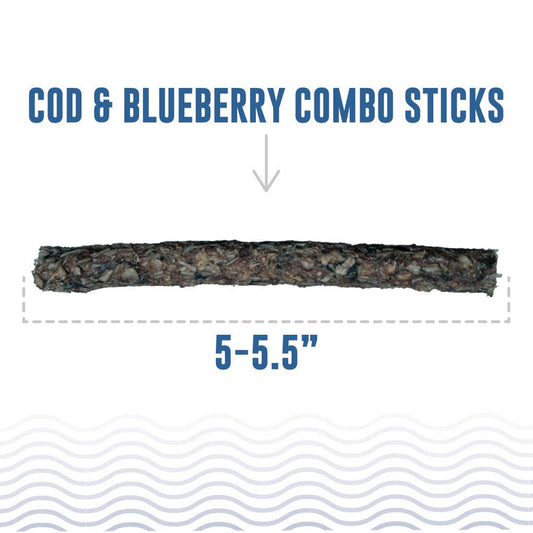 Icelandic+ Cod & Blueberry Combo Sticks Dog Treats