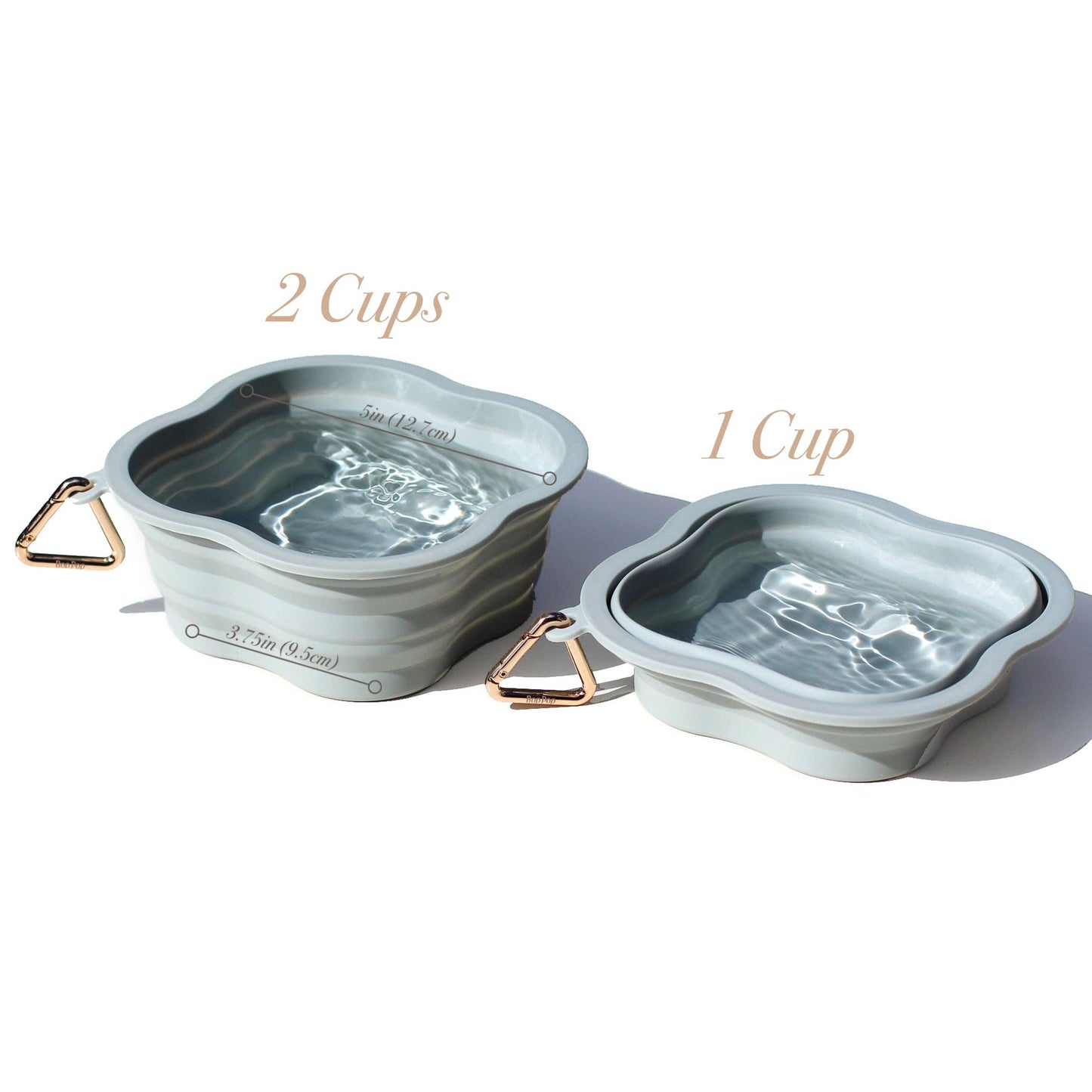 Collapsible Water Bowl Silicone BPA Free | GreyHound