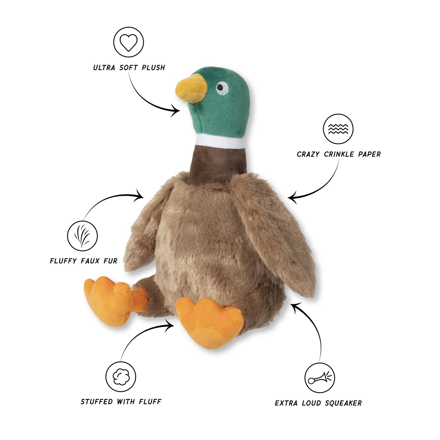 FEELIN' NAUTI PLUSH DOG TOY