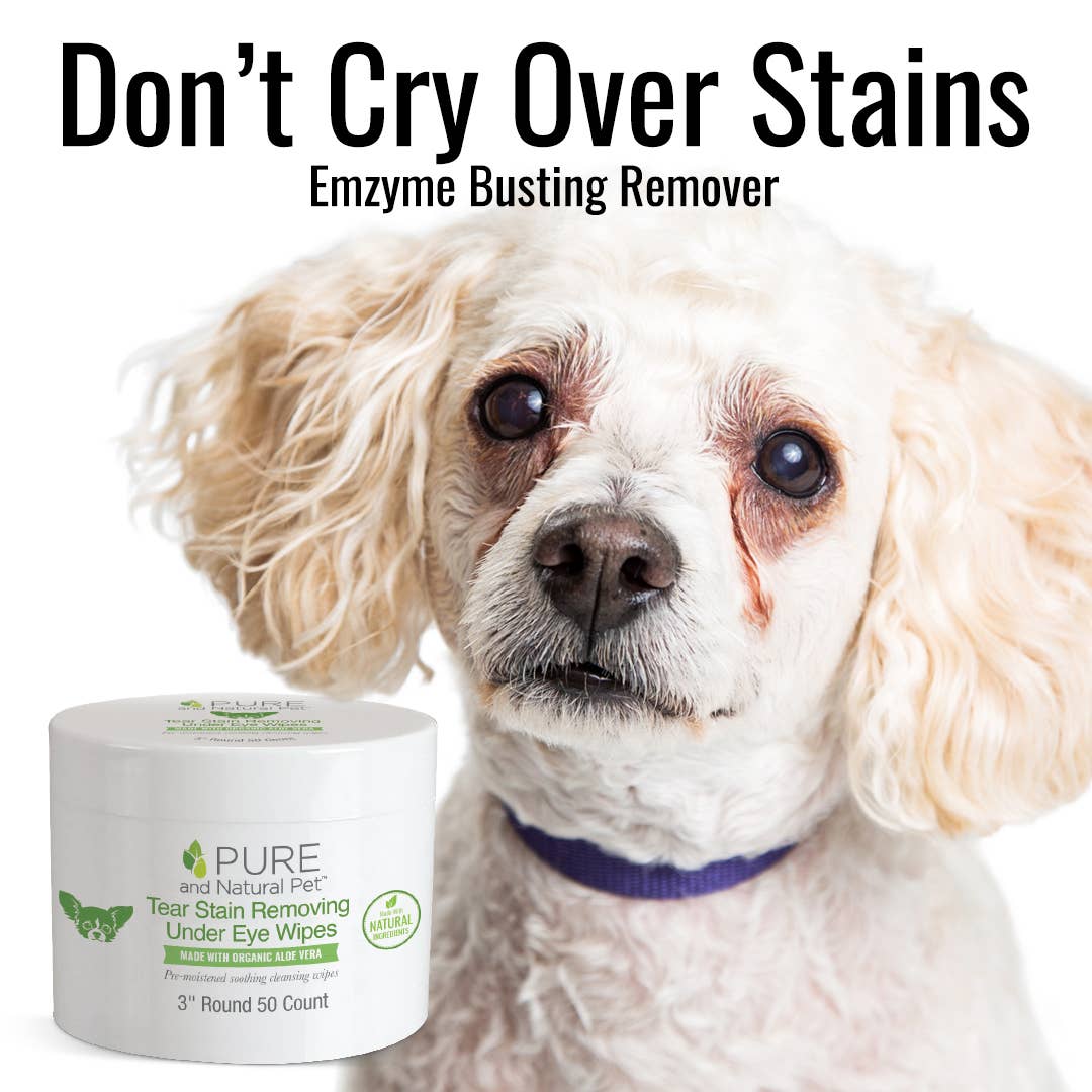 Tear Stain Removing Under Eye Wipes for Dogs