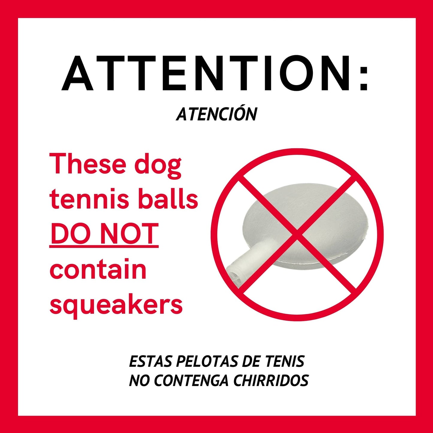 Red White Blue Tennis Ball - Mini