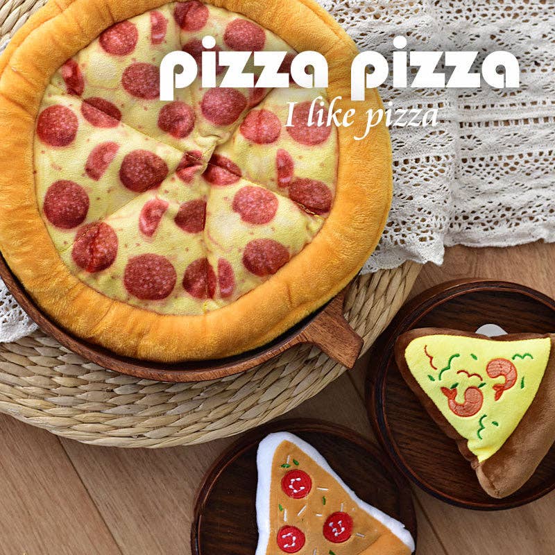 Petkin - Pizza Dog Toy: Pizza