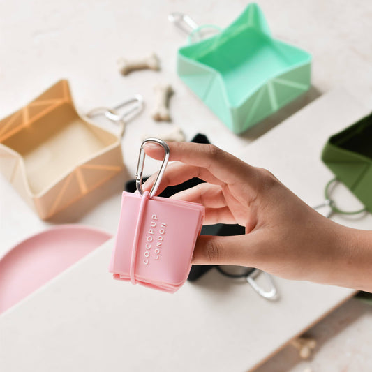 Foldable Travel Bowl - Pink