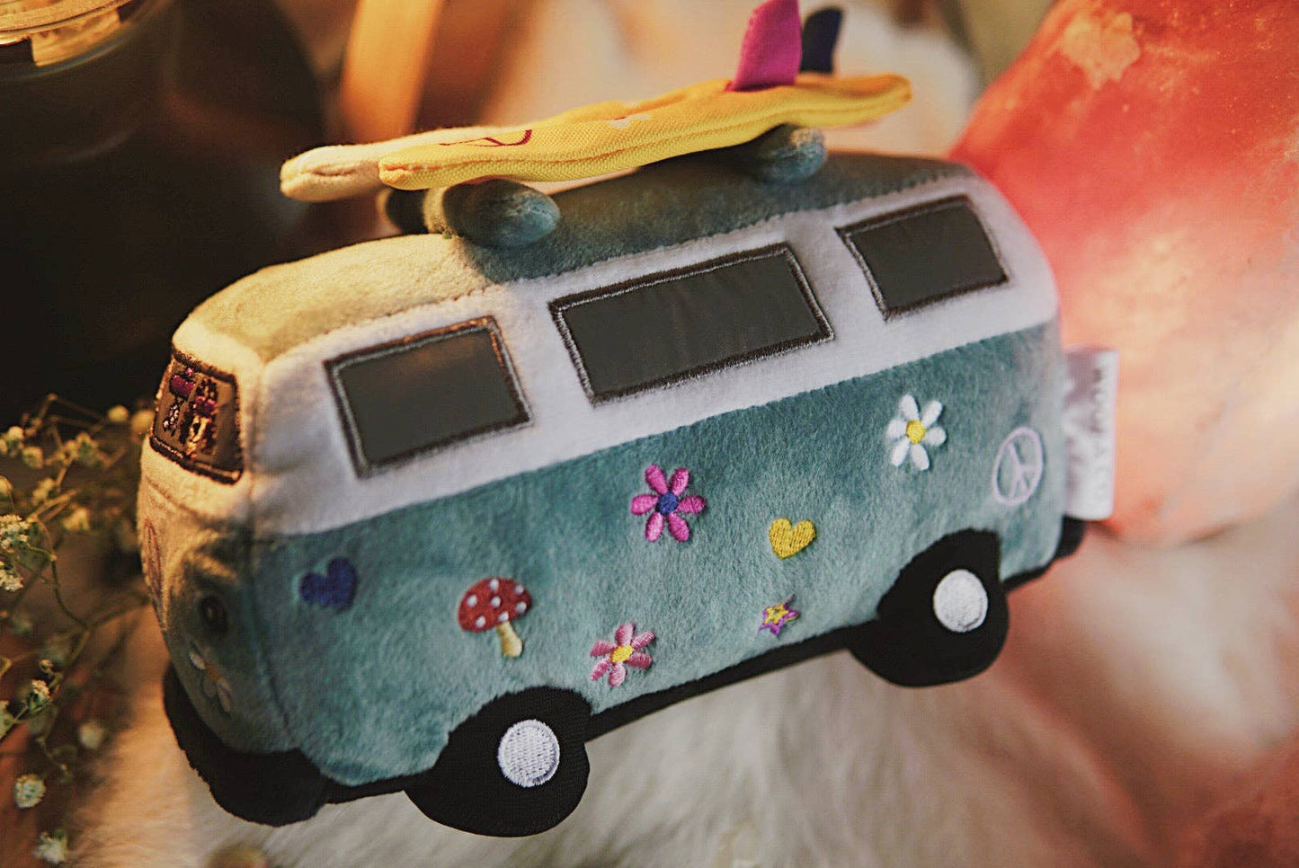 Hippie Van: Blue Surfboards