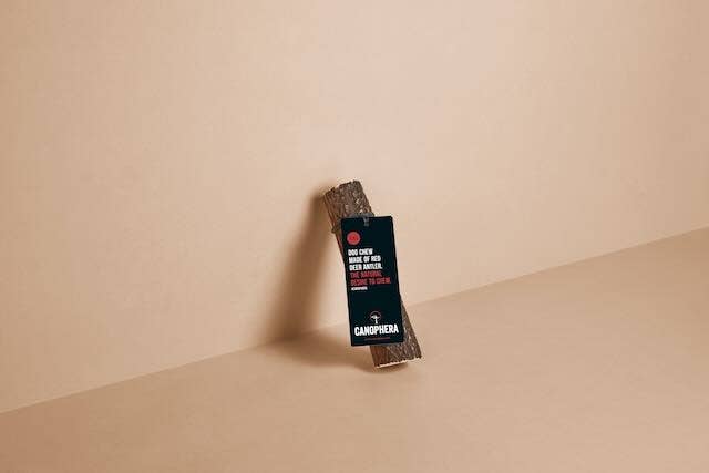 Dog Chew Made of Red Deer Antlers.: English / M