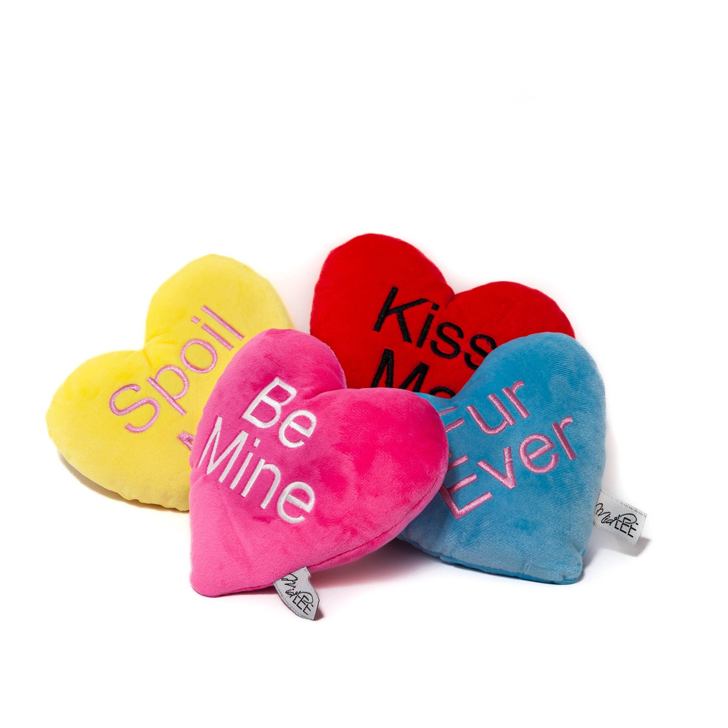 Candy Heart Valentine's Dog Toy