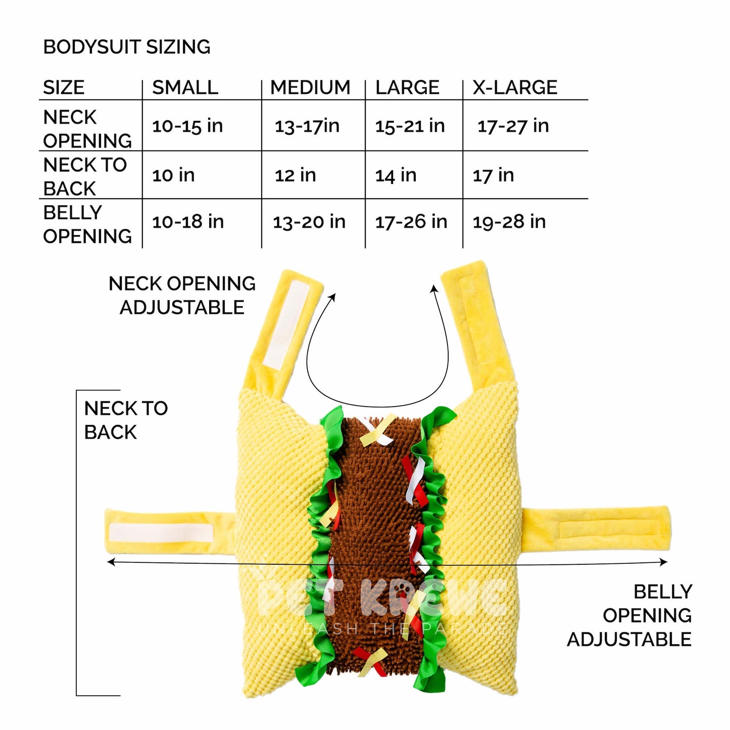 Taco Pet Costume
