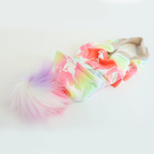 Holiday Reindeer Hoodie (made-to-order)