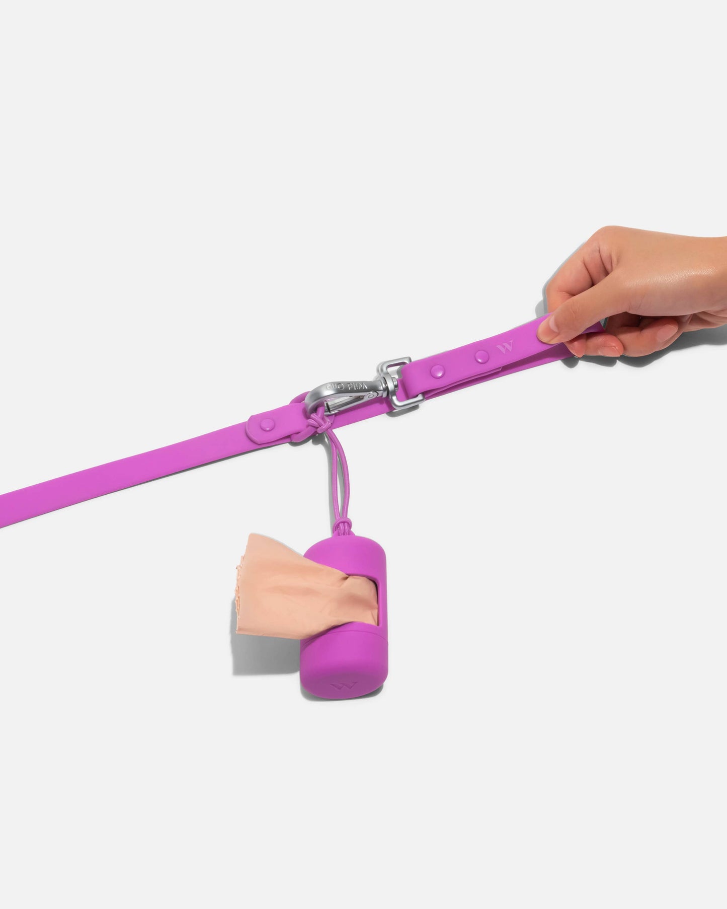 Dog Poop Bag Dispenser Carrier: Strawberry