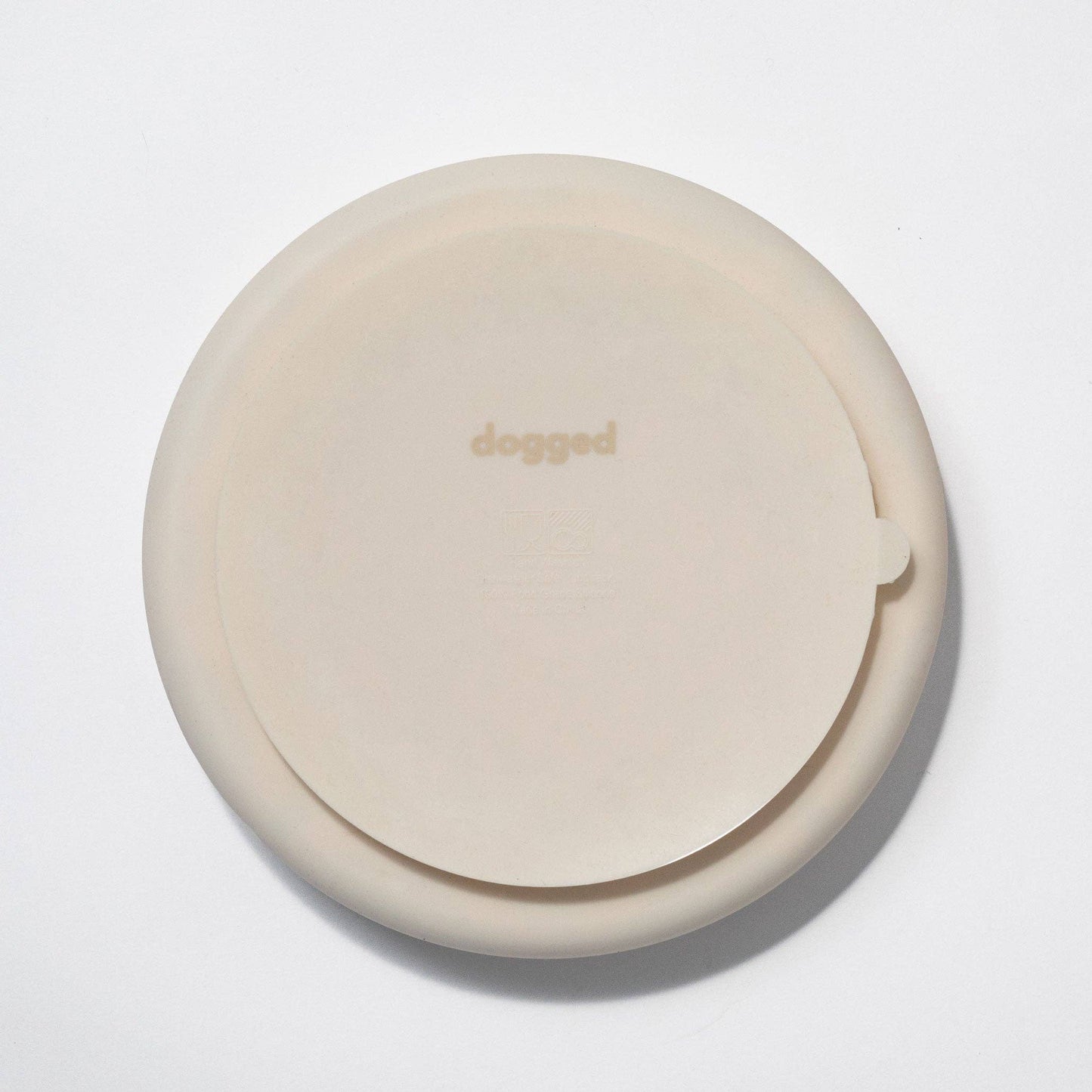 Dogged - circulo slow feeder bowl - buttercream