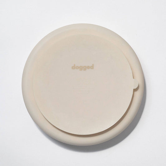 Dogged - circulo slow feeder bowl - buttercream