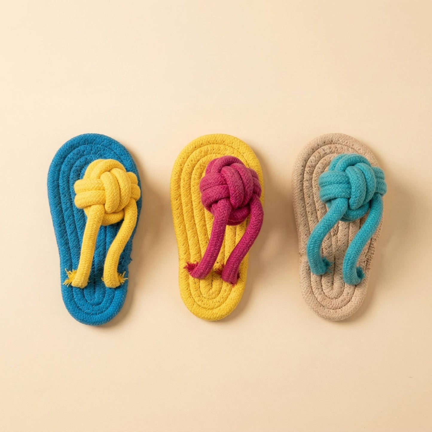 New Design:  Slipper Rope Toys for Dogs | Sustainable