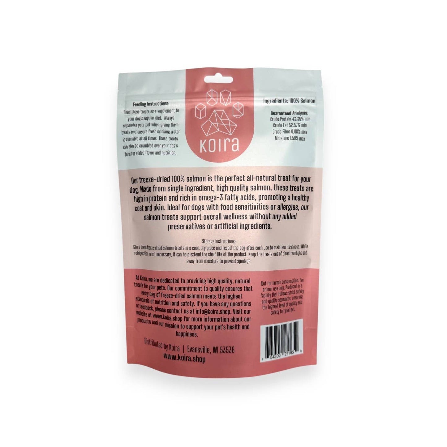 Freeze-Dried Salmon Dog Treats