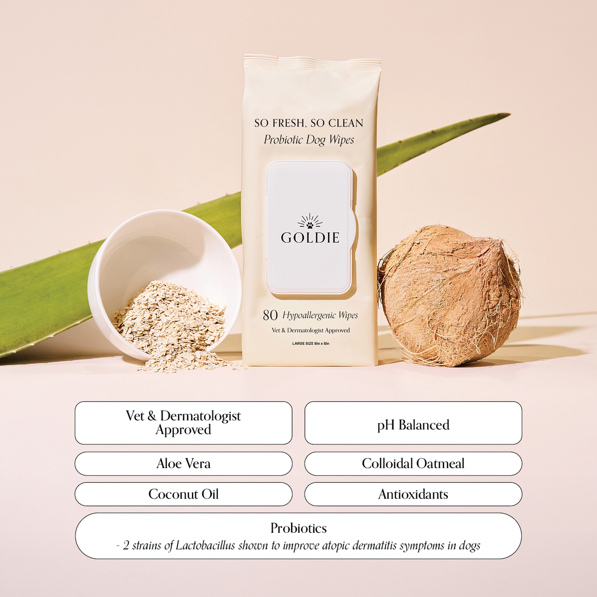 So Fresh, So Clean Probiotic Wipes