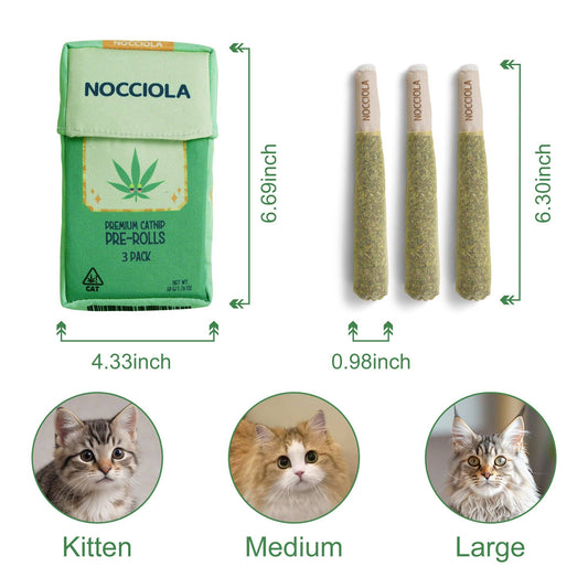 3 Pack Catnip Toys for Cats - MJ