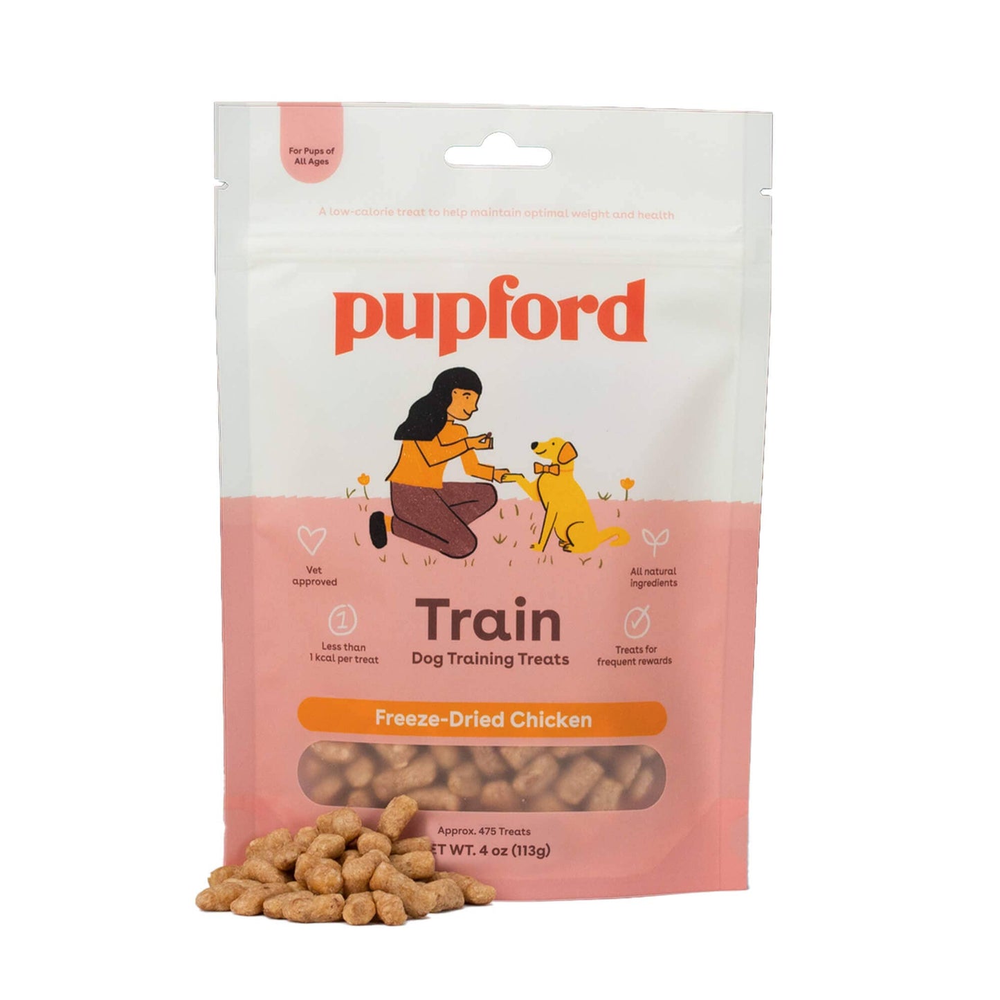 Freeze Dried Chicken Training Treats 4oz