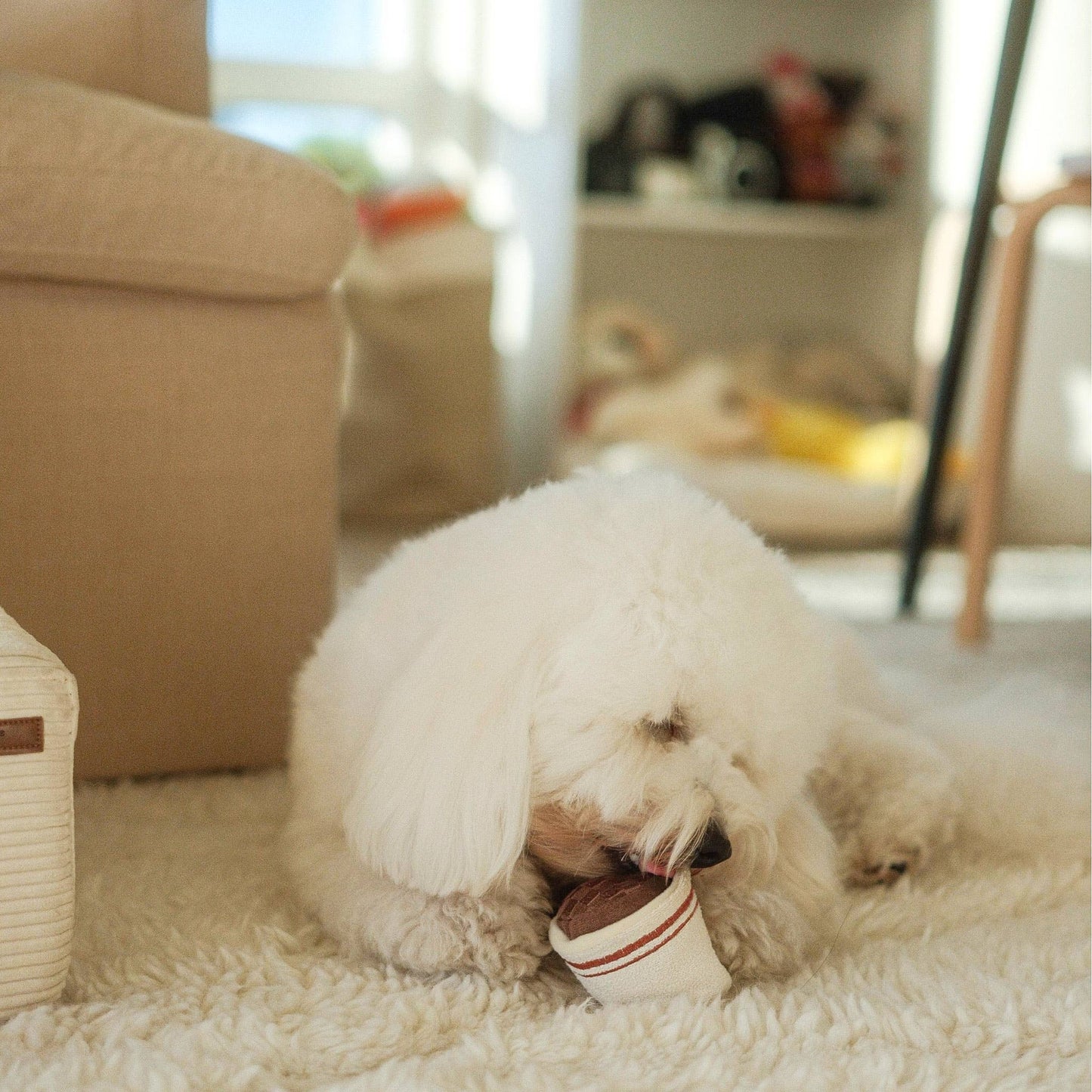 ESPRESSO POP//ENRICHMENT DOG TOY