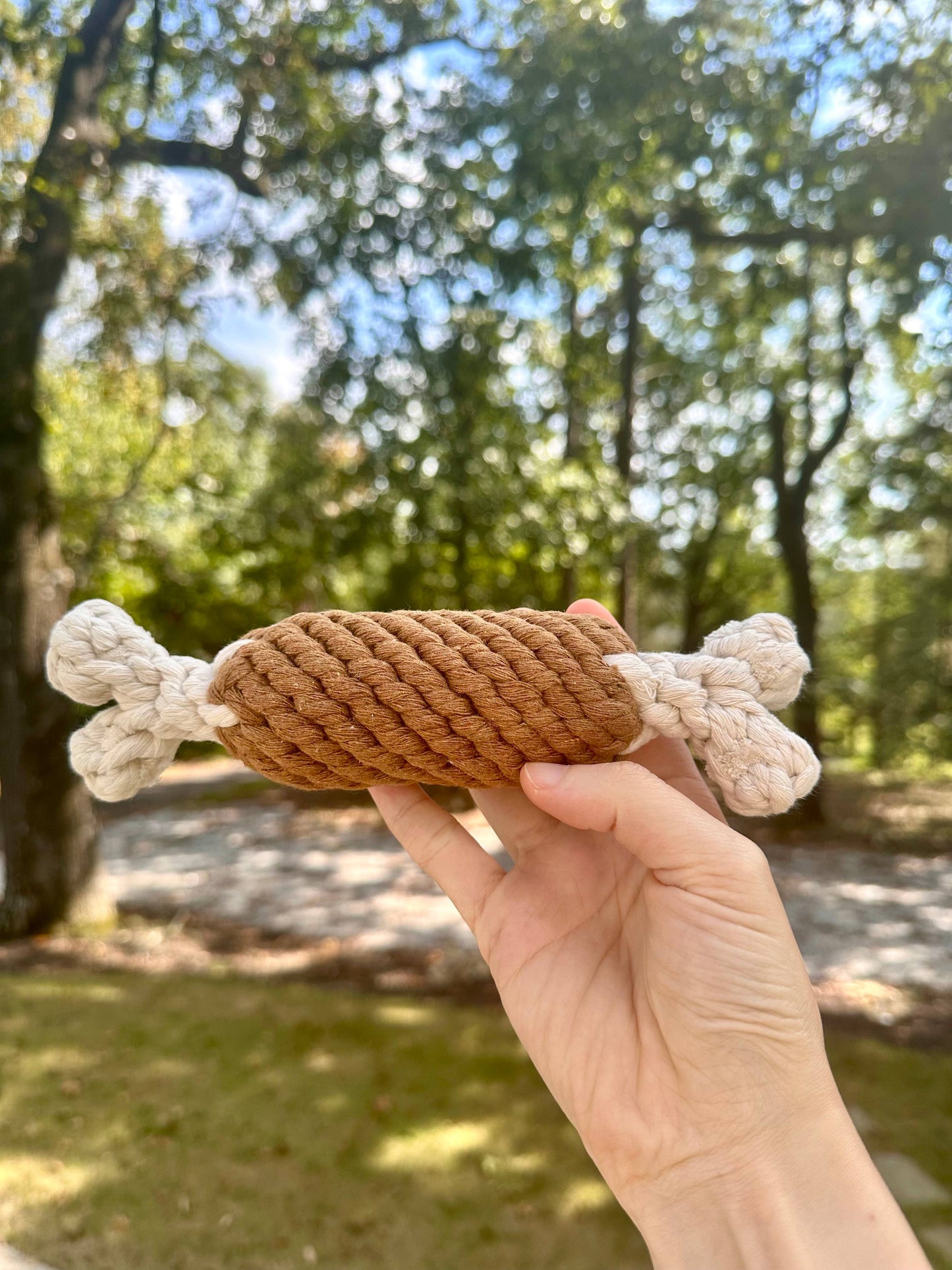 Holiday Smoked Ham Dog Toy | Toys For Small and Medium  Dogs