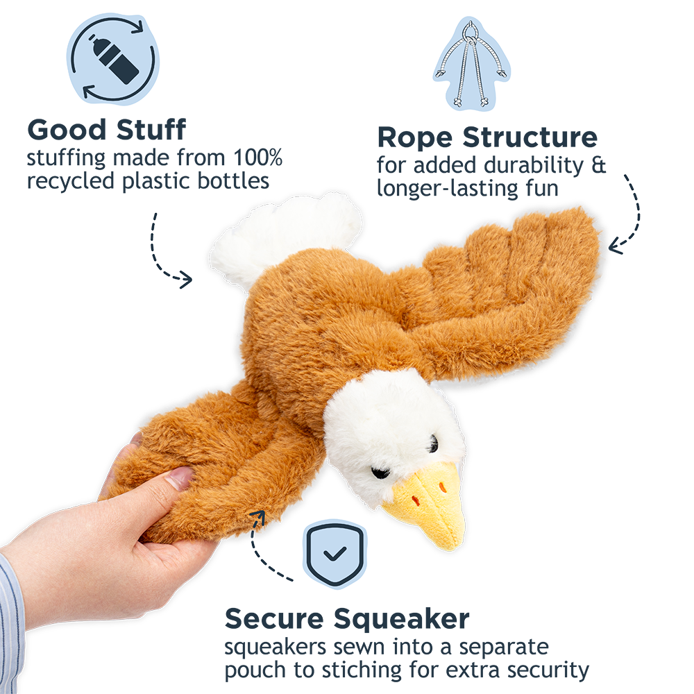 Eagle Fling and Fly Toy for Dogs