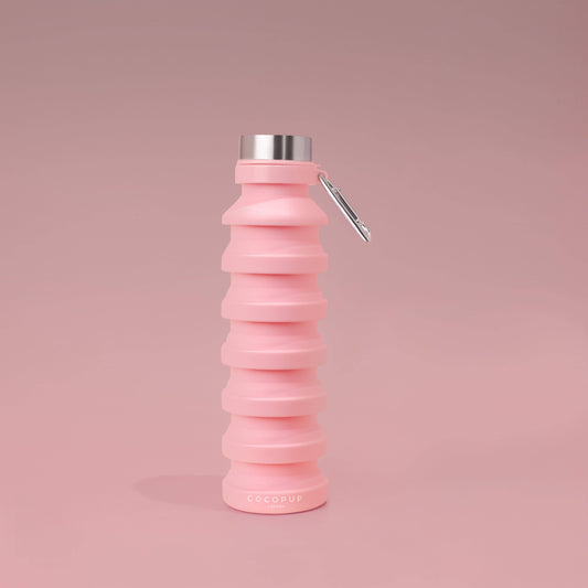 Collapsible Water Bottle - Pink