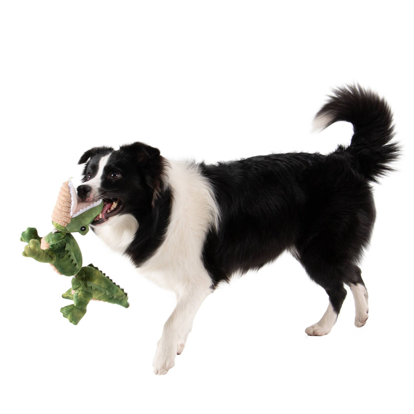 Tall Tails Gator Jointed Shake Play Dog Toy