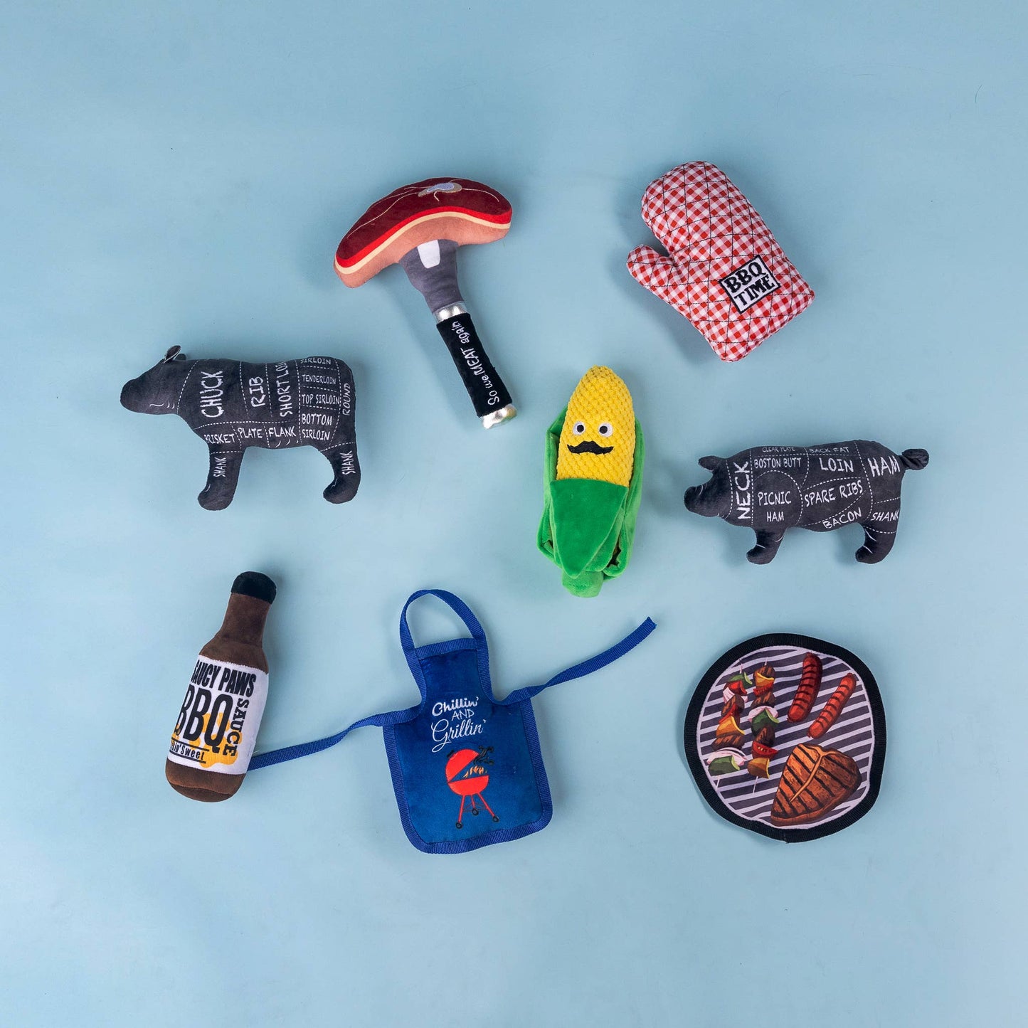 The Whole Hog Plush Dog Toy